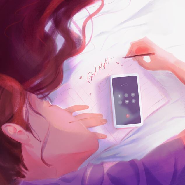 Music cover illustration