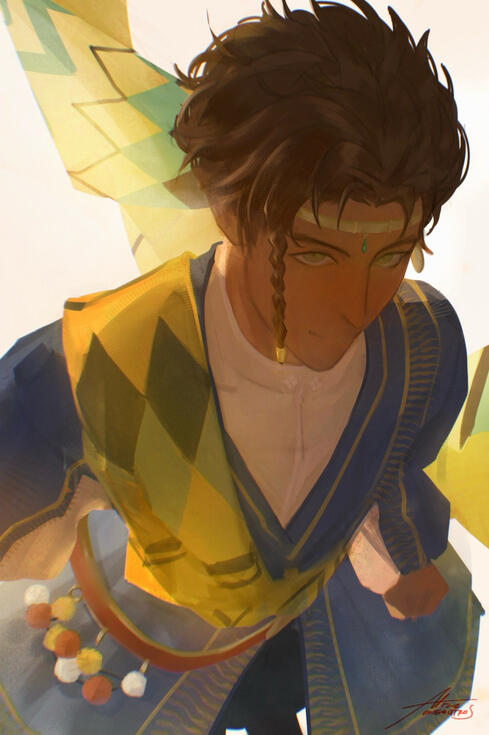 Music cover illustration